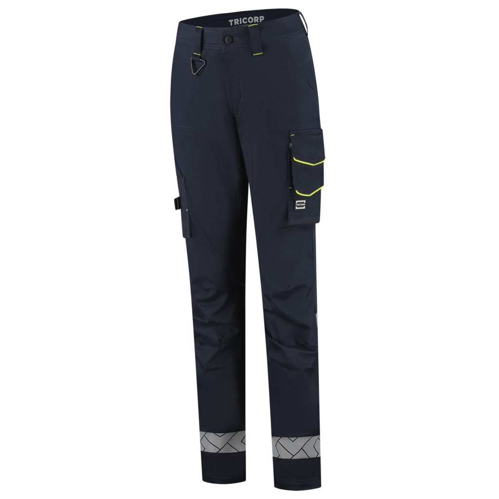 Werkbroek Functional Stretch Reflective Redefined Dames - Ink-Fluor Yellow