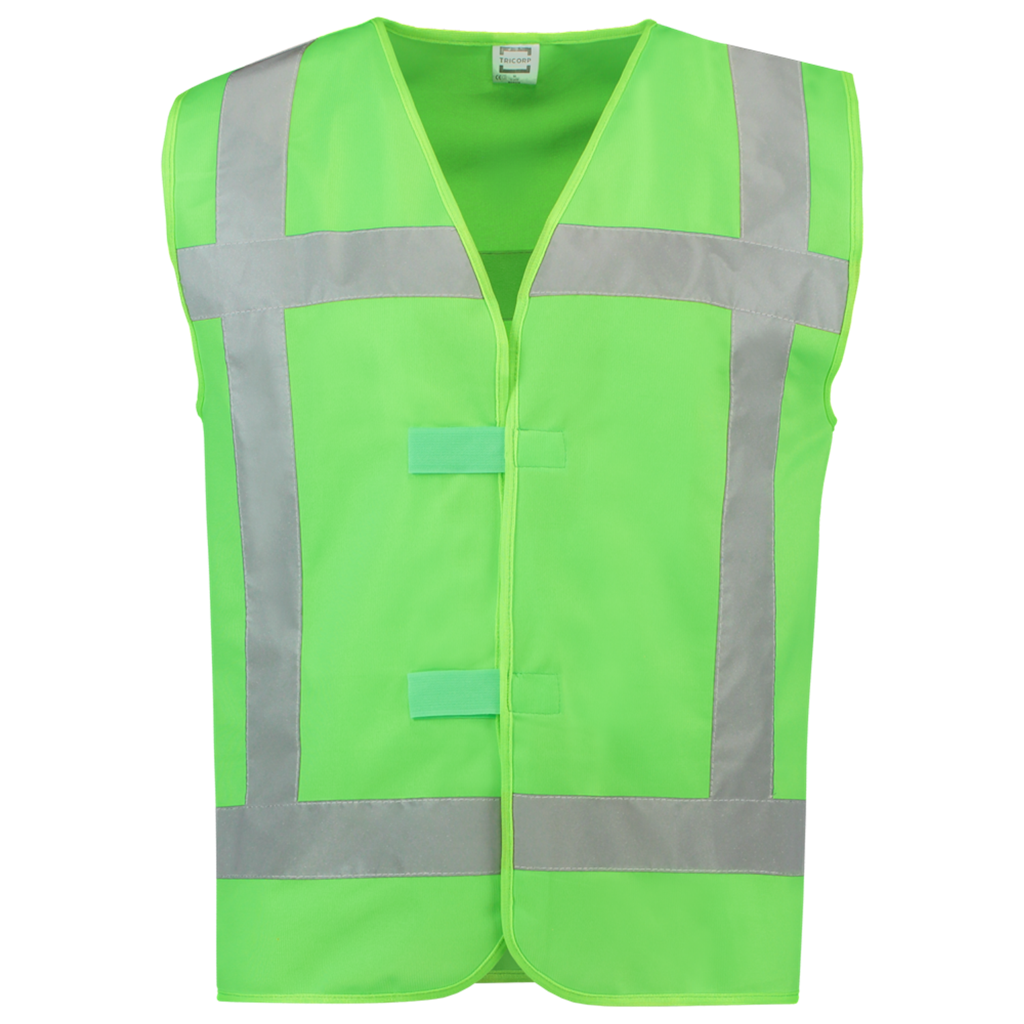 Vest Reflectie - Fluor Lime 2