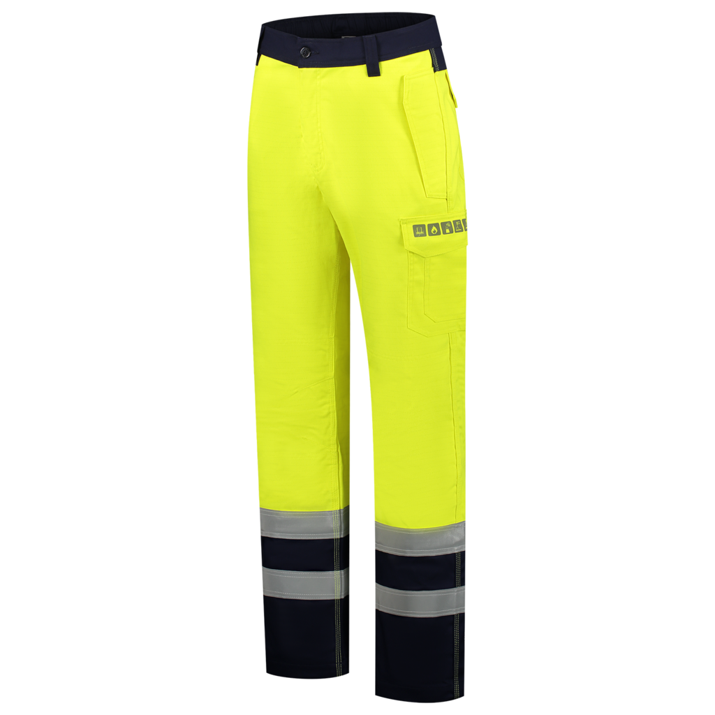 Werkbroek Multinorm Bicolor - Fluor Yellow Ink 1