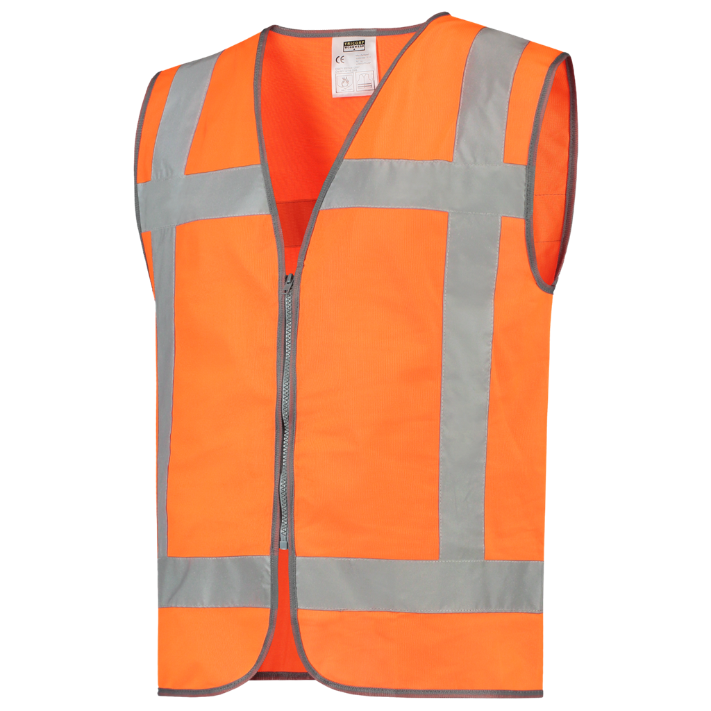 Veiligheidsvest RWS Rits - Fluororange