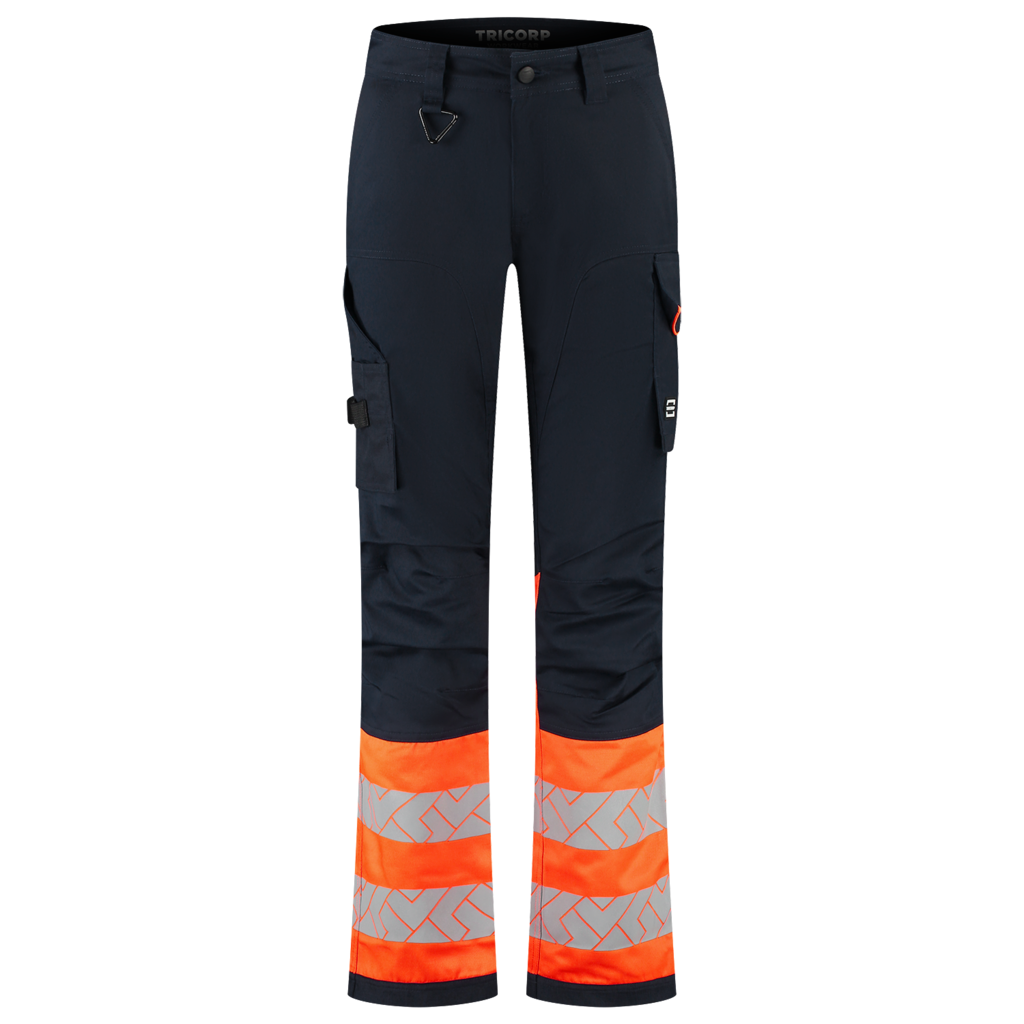 Werkbroek 2-Way Stretch High Vis Redefined Dames - Ink Fluor Orange 2