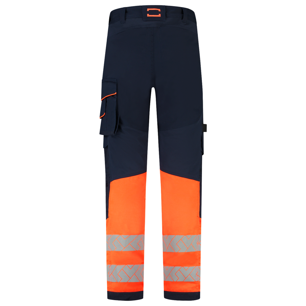 Werkbroek Functional Stretch High Vis Redefined - Ink Fluor Orange 3