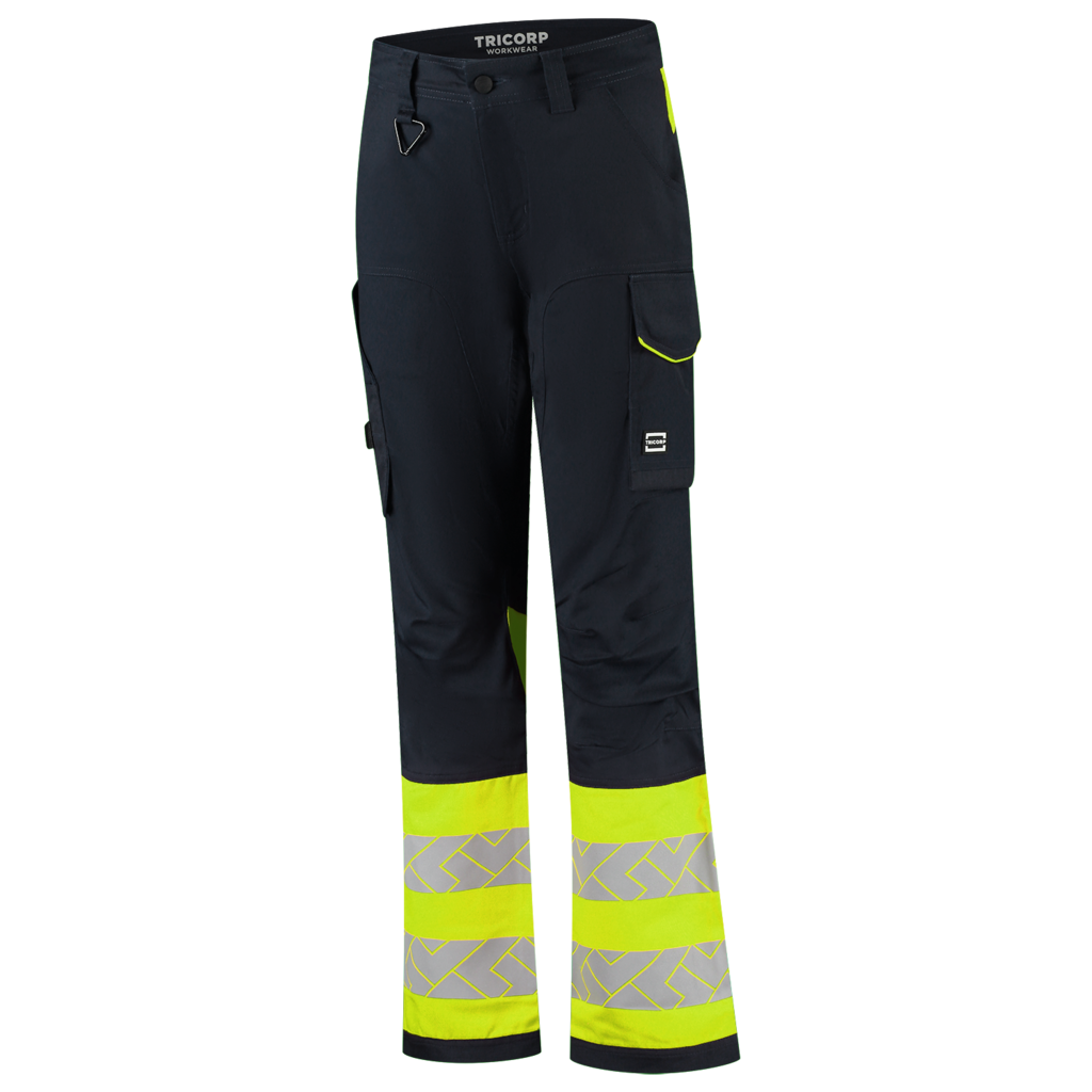 Werkbroek 2-Way Stretch High Vis Redefined Dames - Ink Fluor Yellow