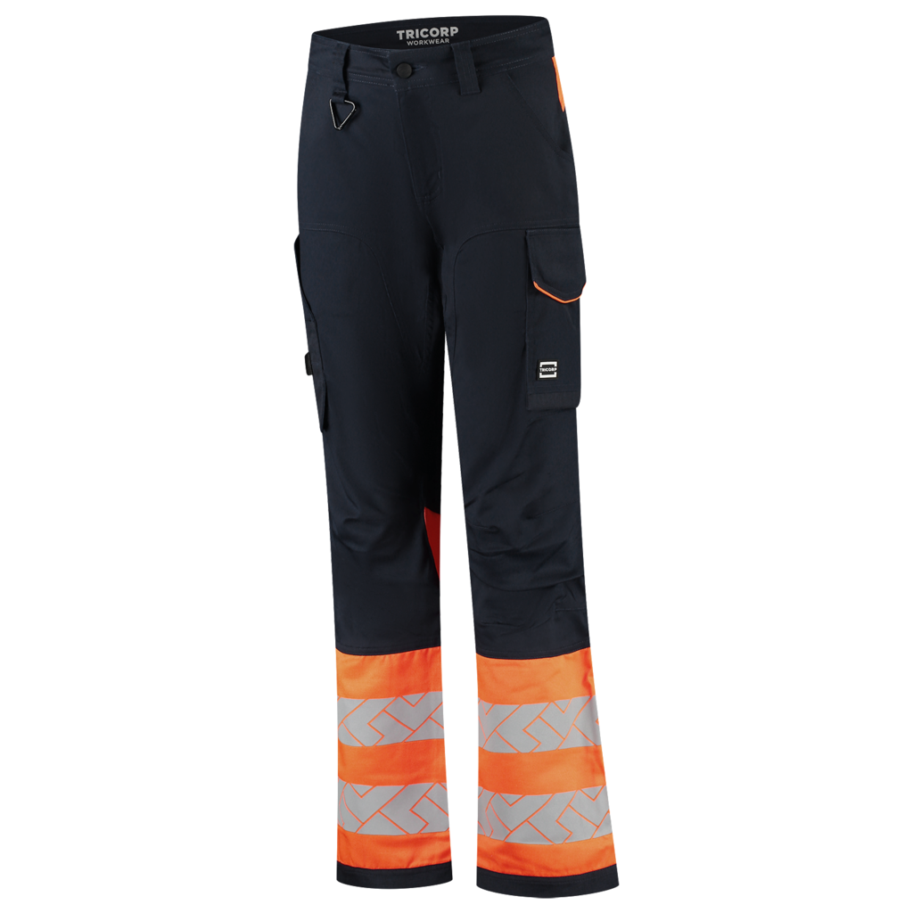 Werkbroek 2-Way Stretch High Vis Redefined Dames - Ink Fluor Orange 1