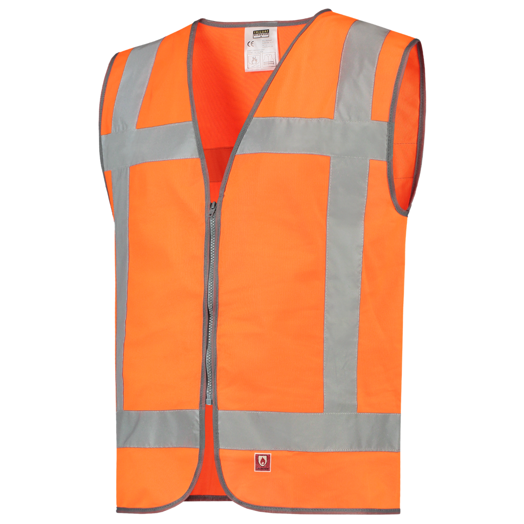 Veiligheidsvest RWS Vlamvertragend - Fluororange