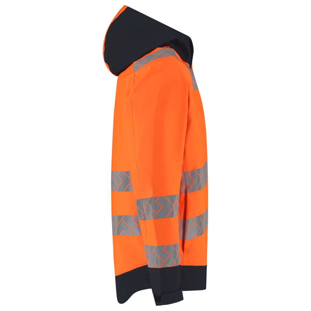 Regenjas Techshell High Vis Redefined - FluororangeInk 5