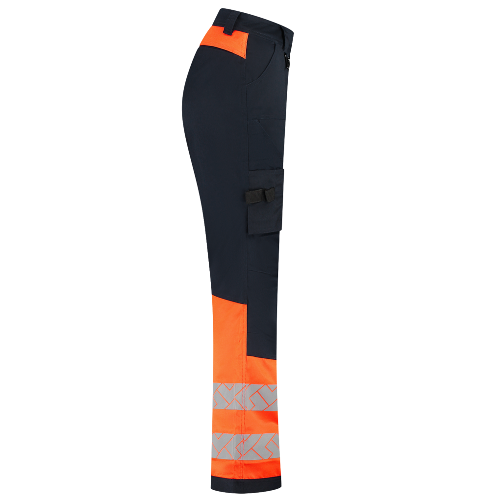 Werkbroek 2-Way Stretch High Vis Redefined Dames - Ink Fluor Orange 5