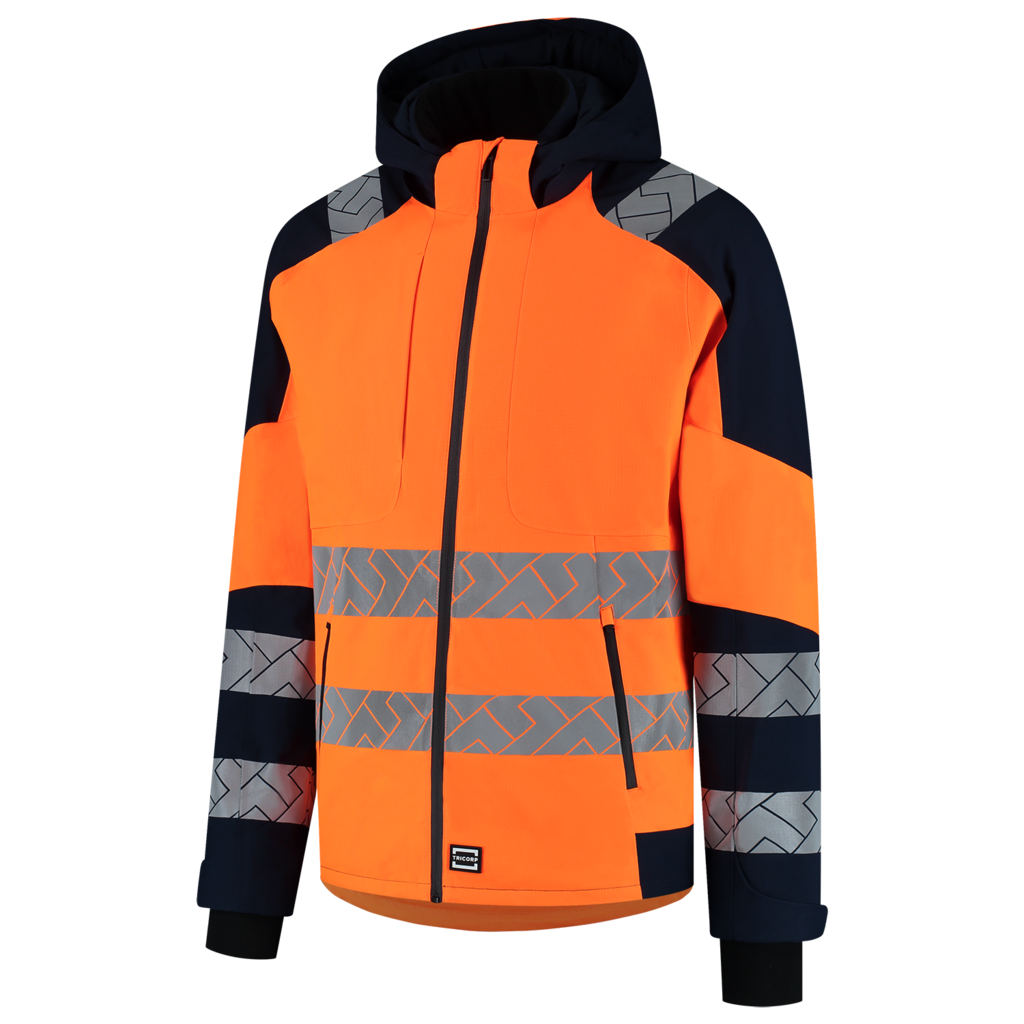 Winterjas Ripstop High Vis Redefined - FluororangeInk 1
