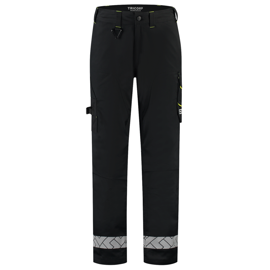 Werkbroek Functional Stretch Reflective Redefined - Black-Fluor Yellow