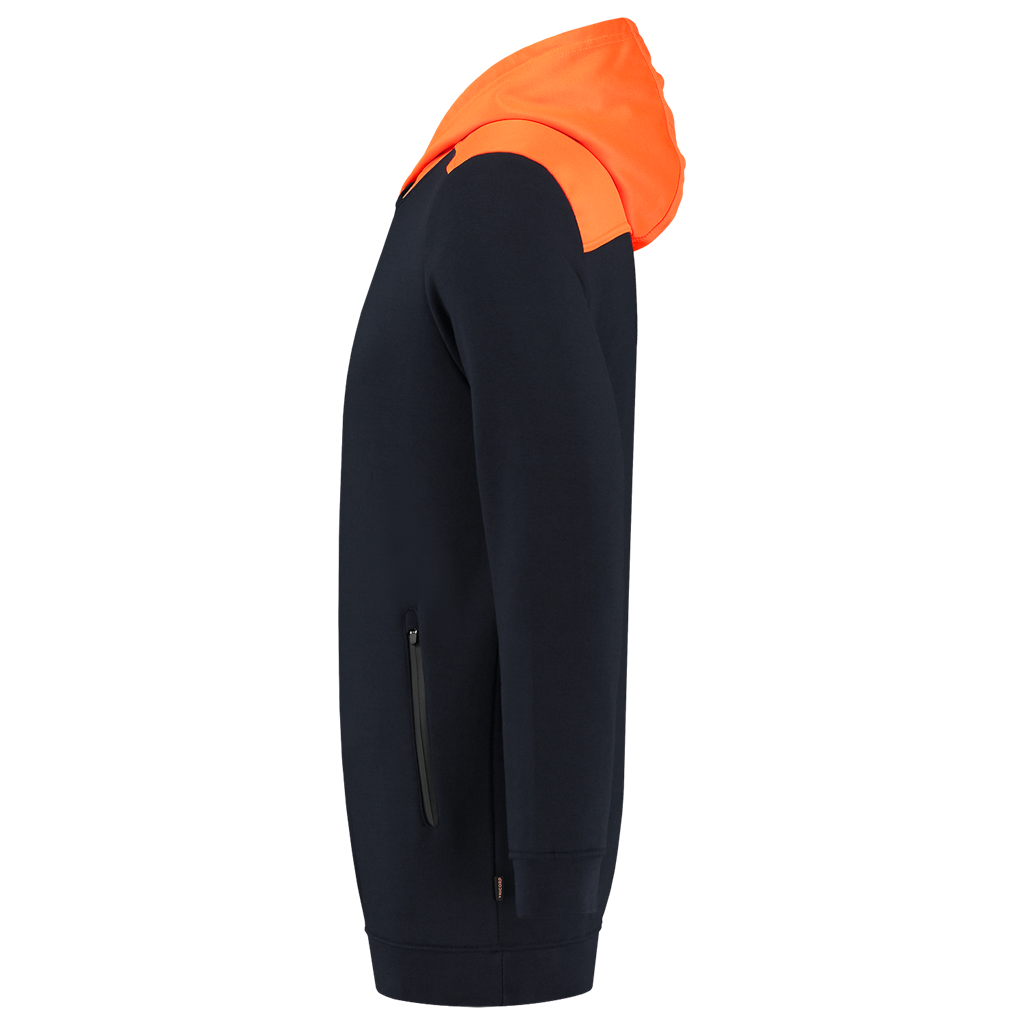 Sweater High Vis Capuchon - Ink Fluor Orange 4