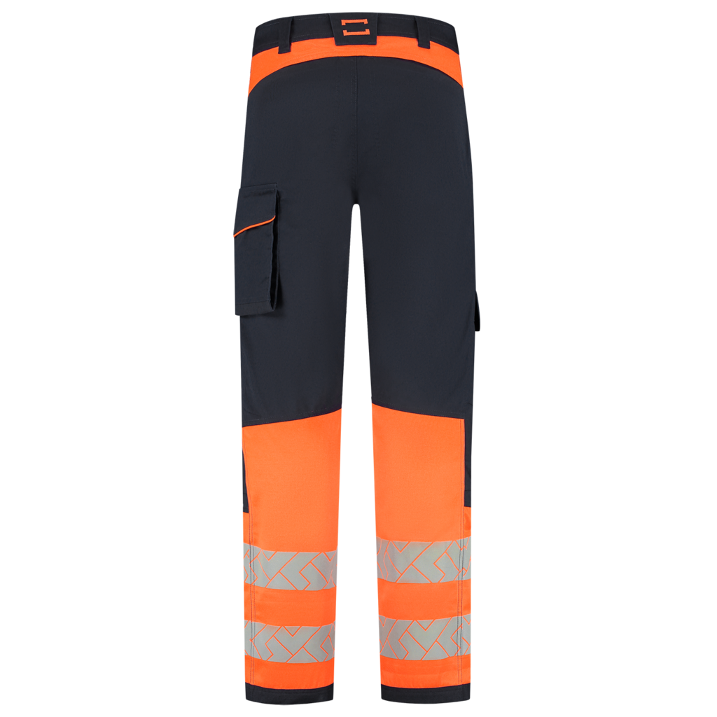 Werkbroek 2-Way Stretch High Vis Redefined - Ink Fluor Orange 3
