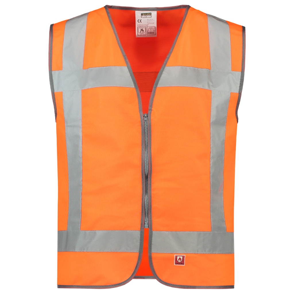 Veiligheidsvest RWS Vlamvertragend - Fluororange