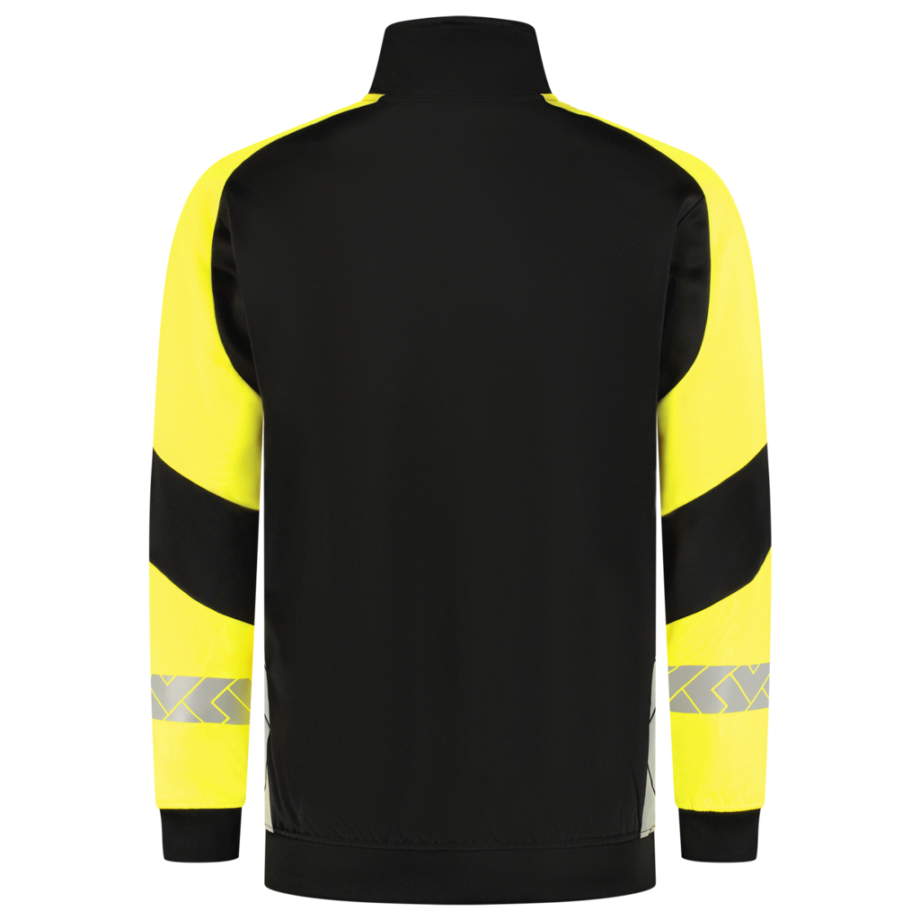 Sweatvest Reflective Redefined - Black Fluor Yellow 3