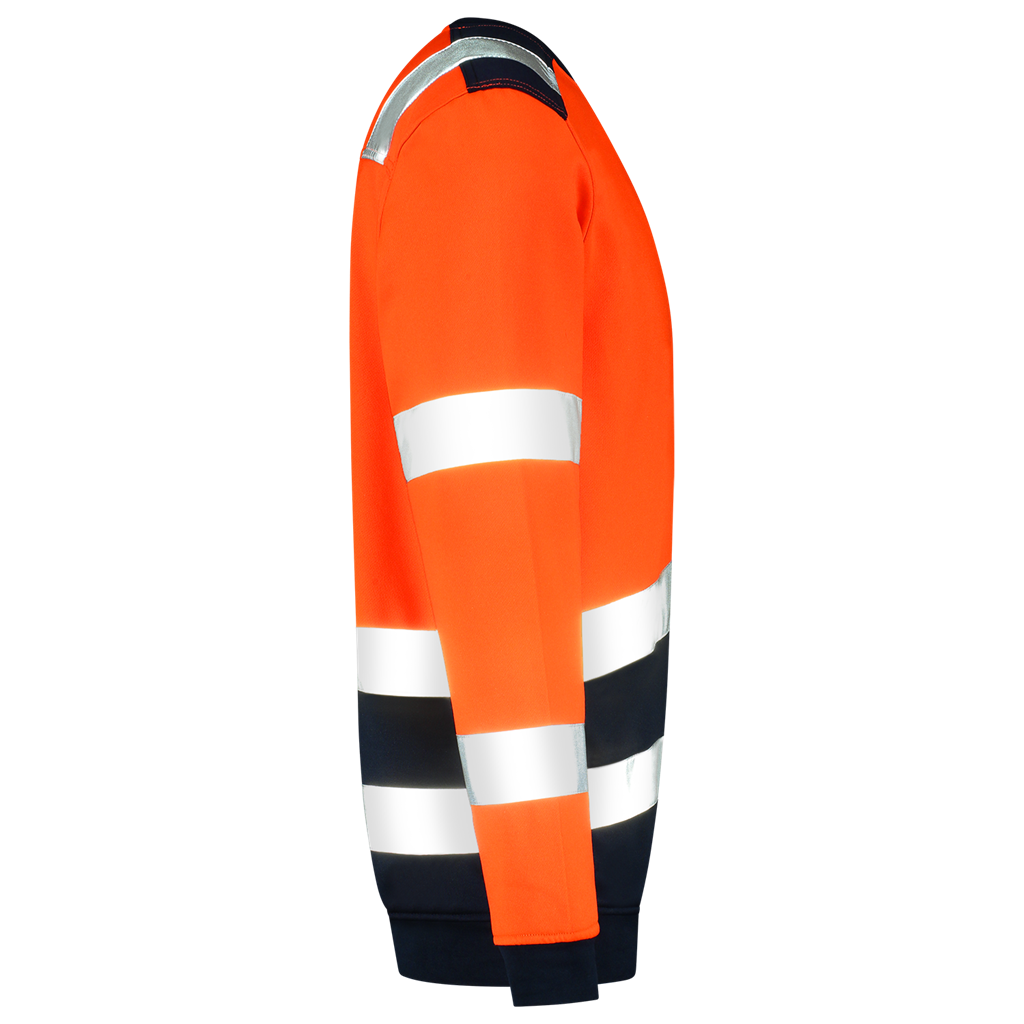 Sweater High Vis Bicolor - Fluor Orange Ink 5