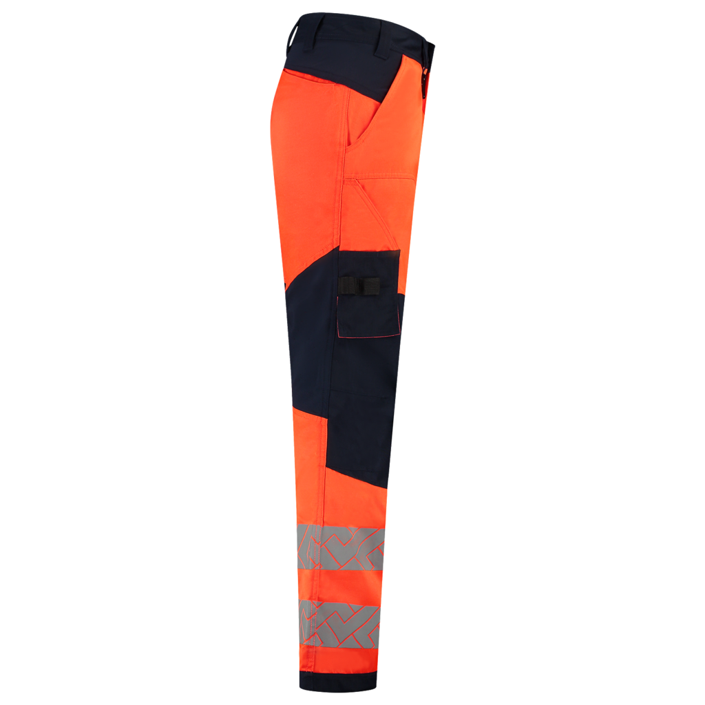 Werkbroek Funct. Stretch High Vis Redefined Knieversterking - Fluor Orange Ink 5