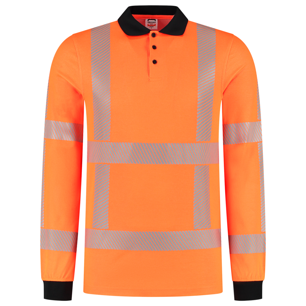 Poloshirt RWS Revisible Lange Mouw - achterkant