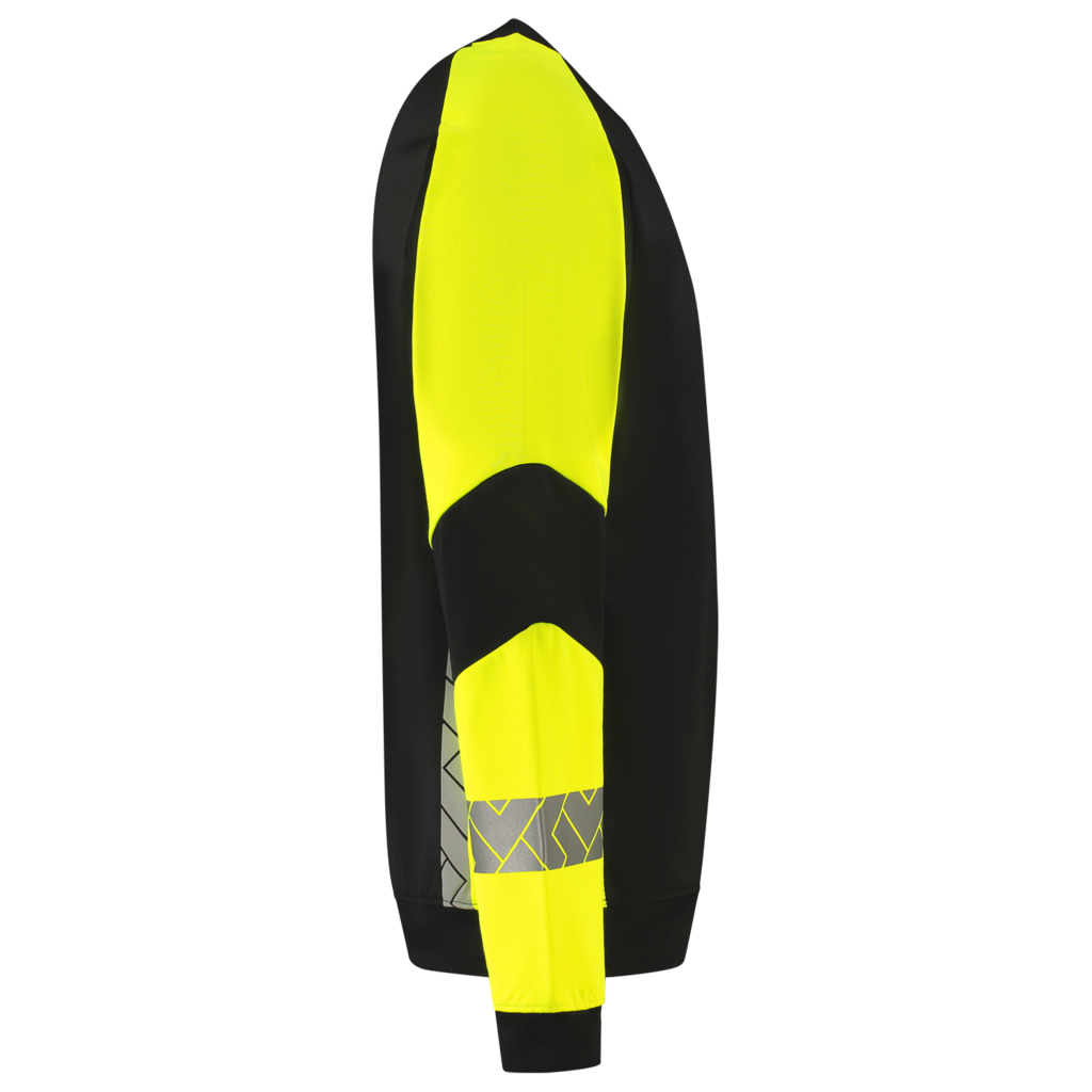 Sweater Reflective Redefined - Black Fluor Yellow 5