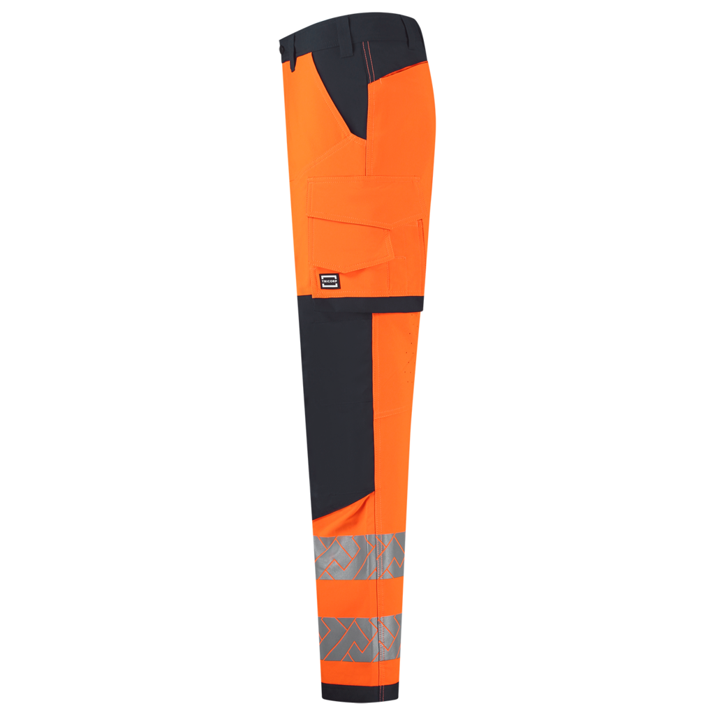 Werkbroek 4-Way Stretch High Vis Redefined Knieversterking - Fluor Orange Ink 4