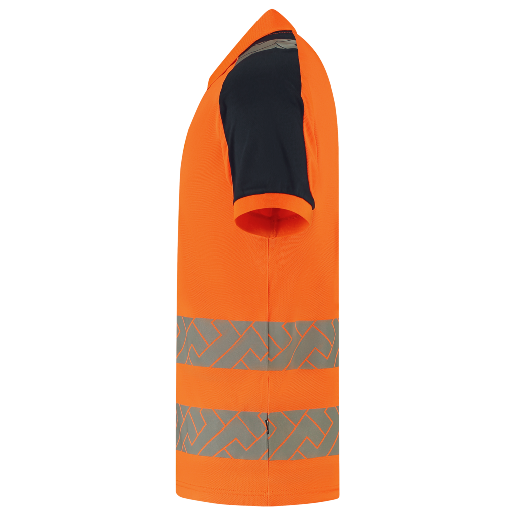 Poloshirt High Vis Redefined Industrieel Wasbaar - FluororangeInk 4