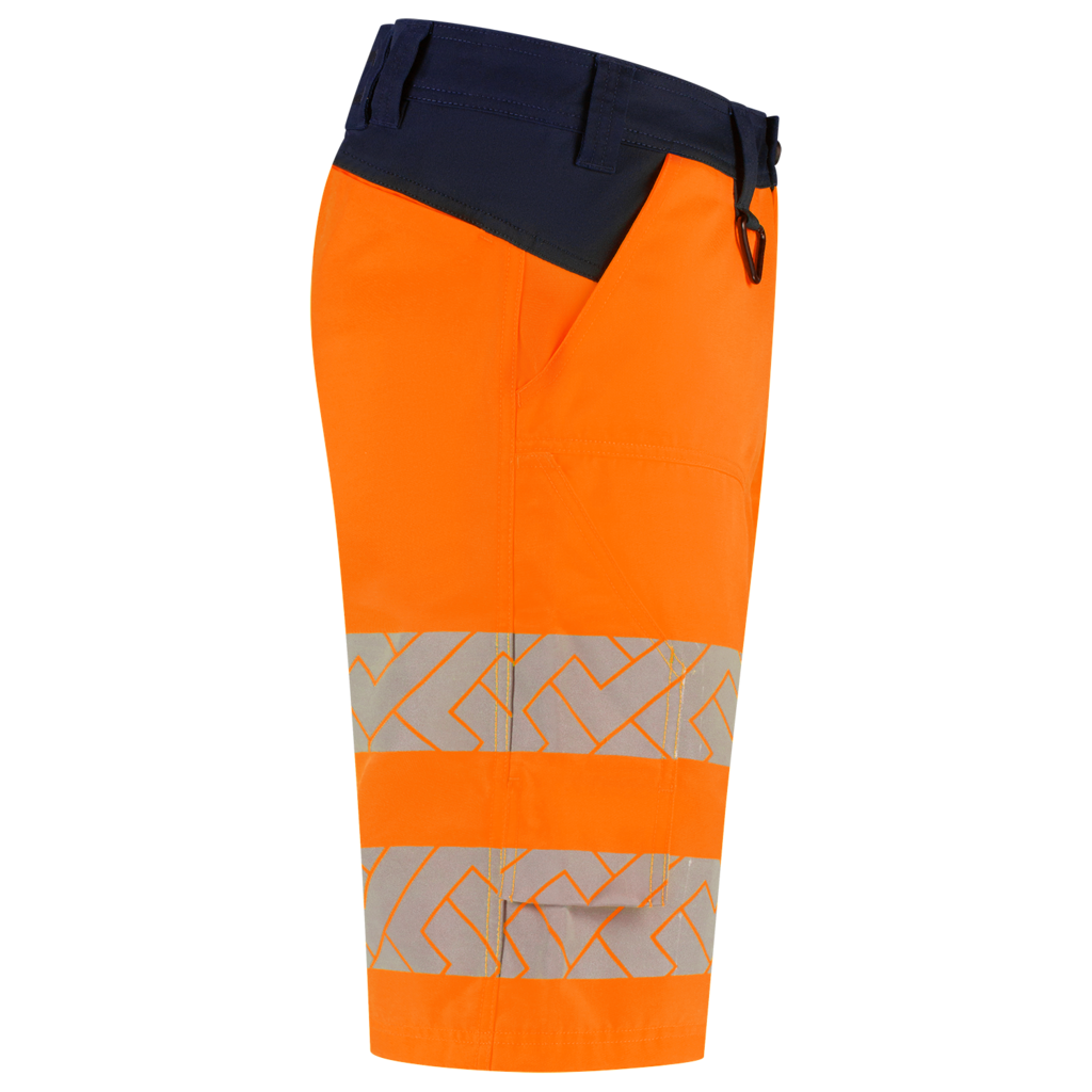 Werkbroek Functional Stretch High Vis Redefined Kort - Fluor Orange Ink 5