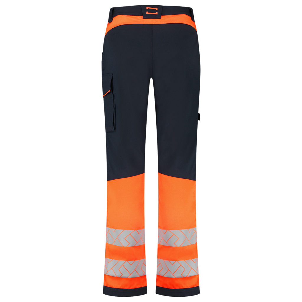 Werkbroek 2-Way Stretch High Vis Redefined Dames - Ink Fluor Orange 3