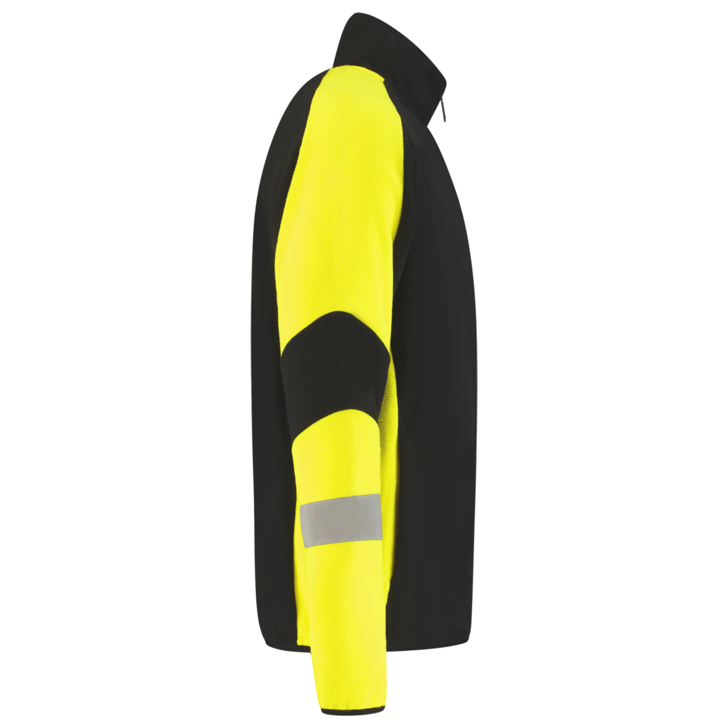 Fleecejack Reflective Redefined - Black Fluor Yellow 5