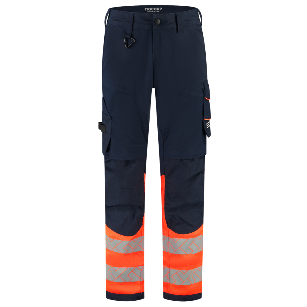 Werkbroek Functional Stretch High Vis Redefined - Ink Fluor Orange 2