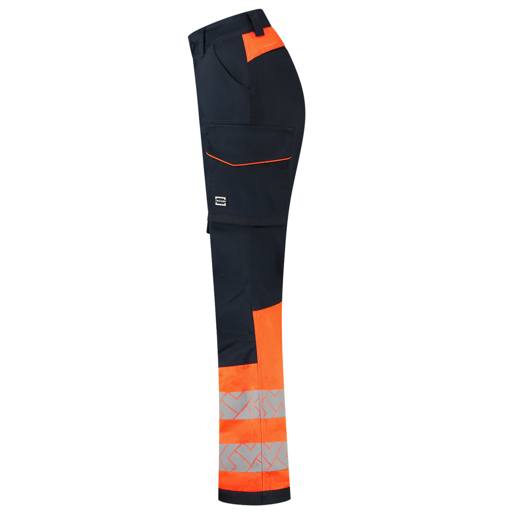 Werkbroek 2-Way Stretch High Vis Redefined Dames - Ink Fluor Orange 4
