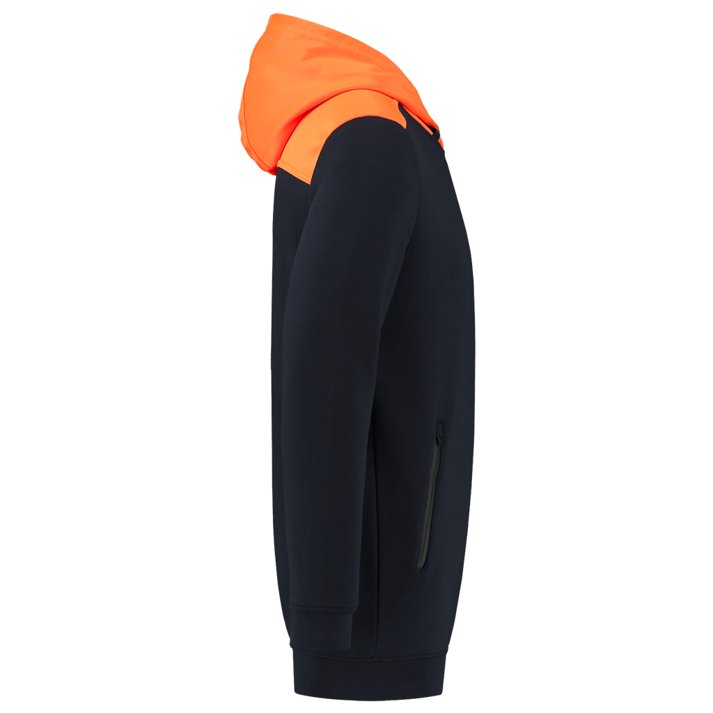 Sweater High Vis Capuchon - Ink Fluor Orange 5