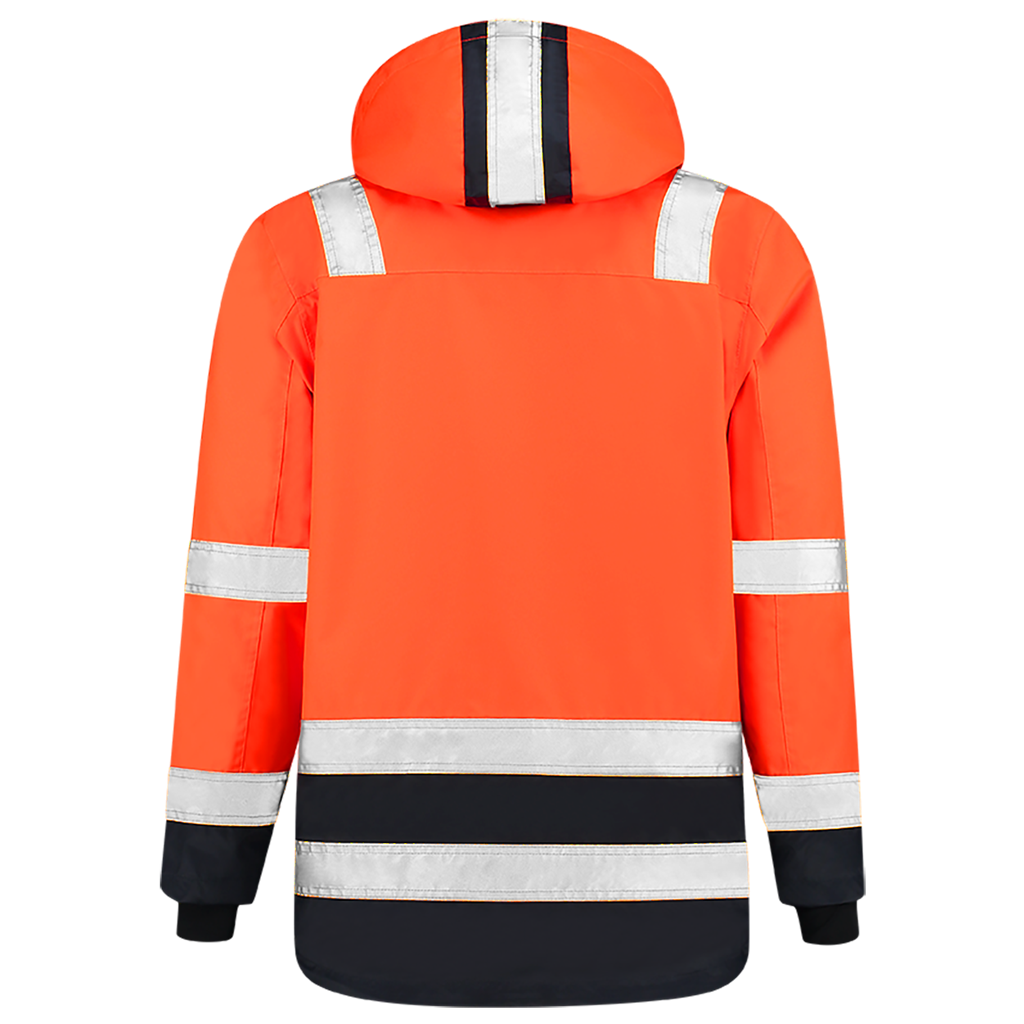 Parka High Vis Bicolor - Fluor Orange Ink 3