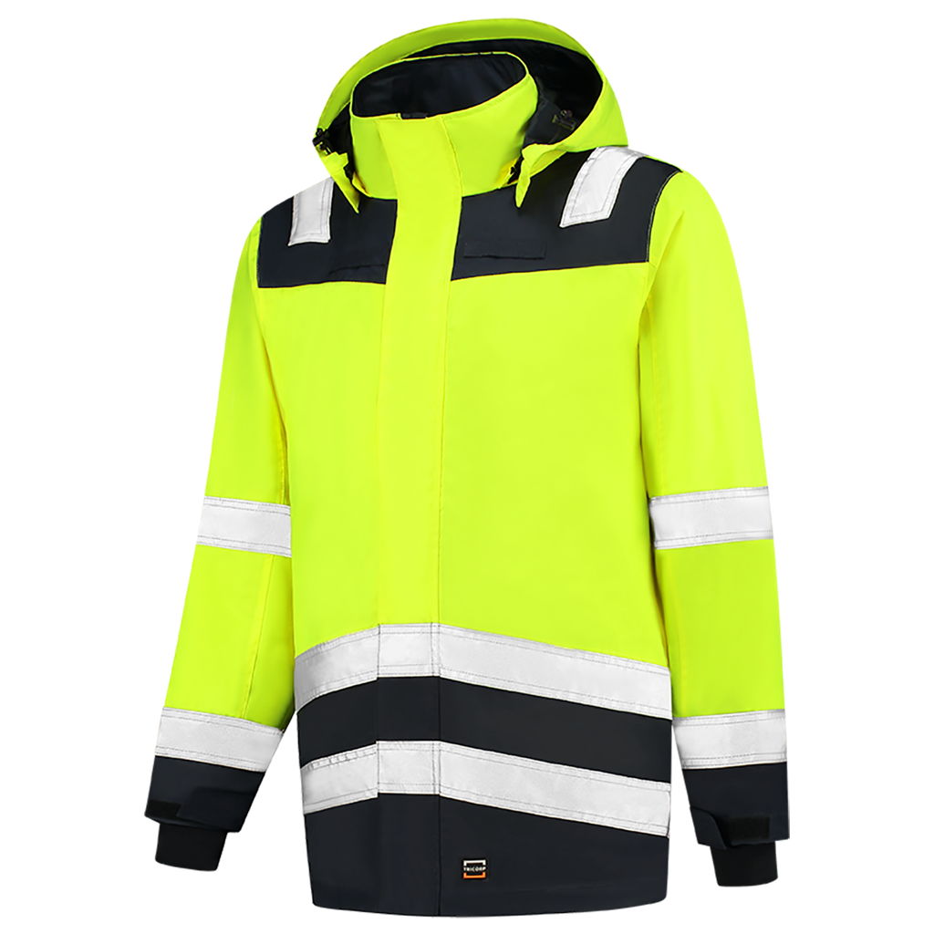 Parka High Vis Bicolor - Fluor Yellow Ink