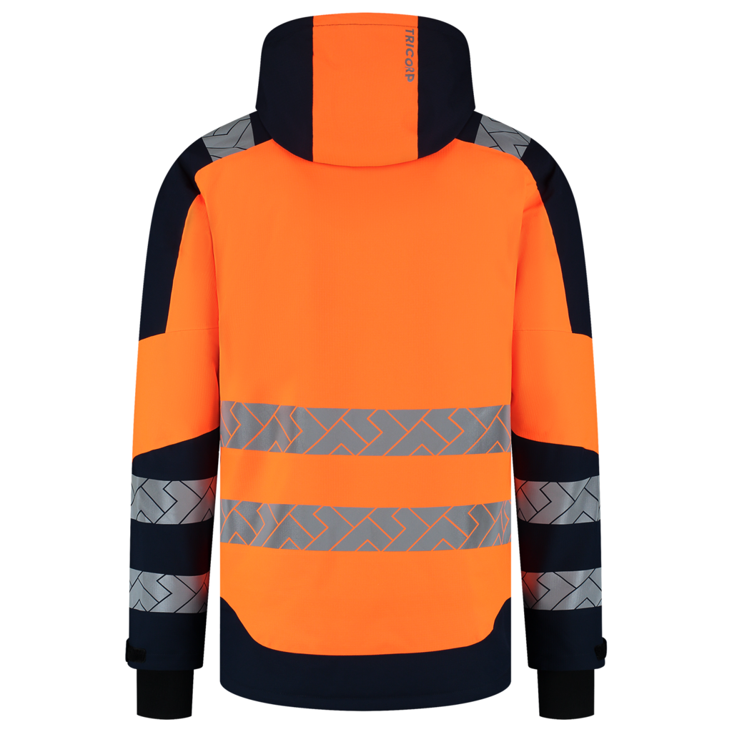 Winterjas Ripstop High Vis Redefined - FluororangeInk 3