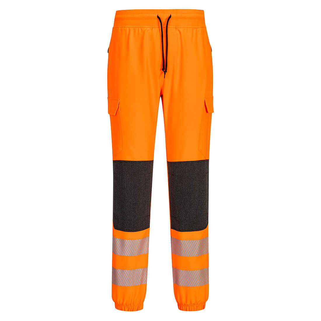 PW3 Hi-Vis Flexi Joggers - Orange/Black