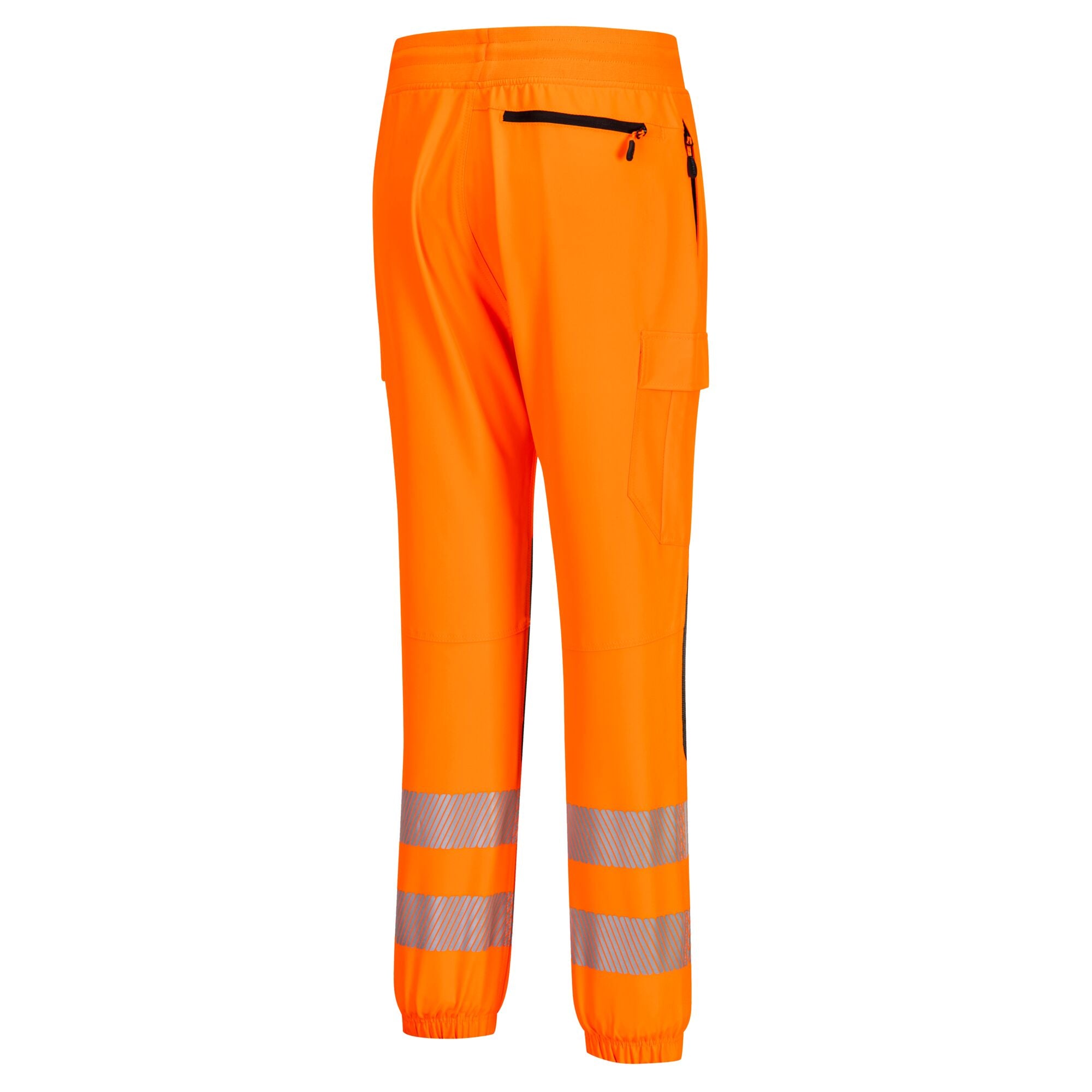 PW3 Hi-Vis Flexi Jogger - Oranje/Zwart - opname 3
