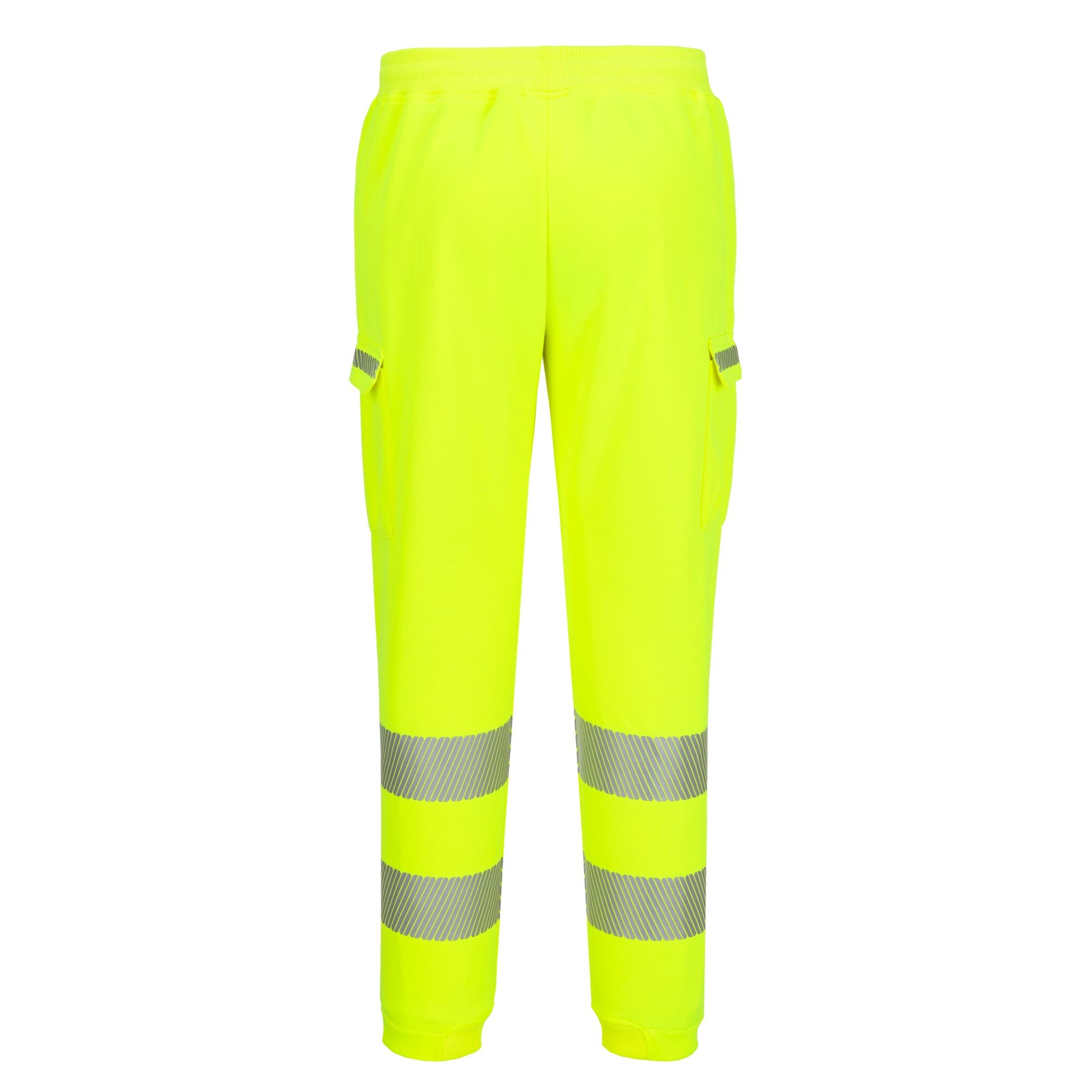 Hi-Vis sport combat jogger - Geel - achterkant