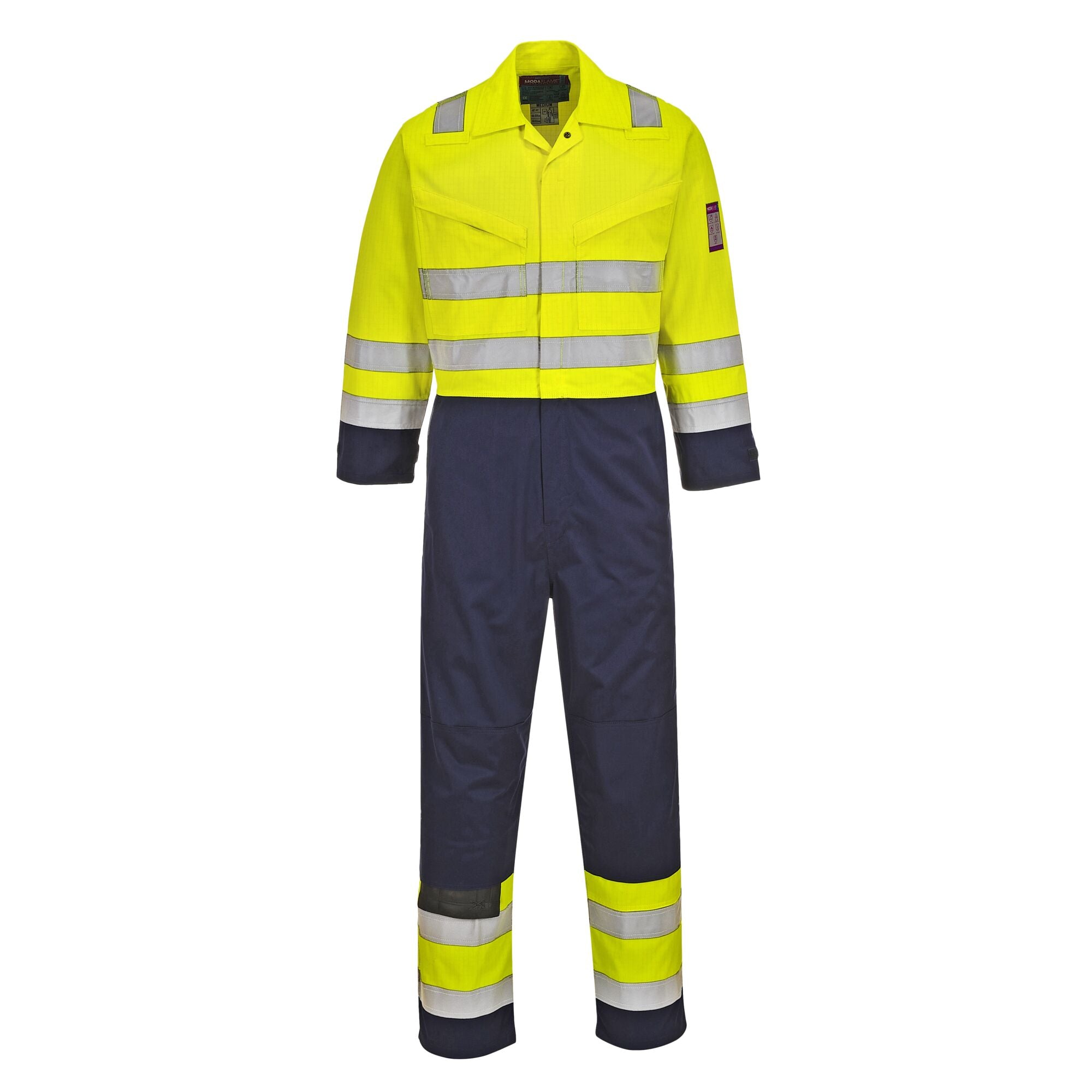 Hi-Vis Modaflame - Geel/Marine