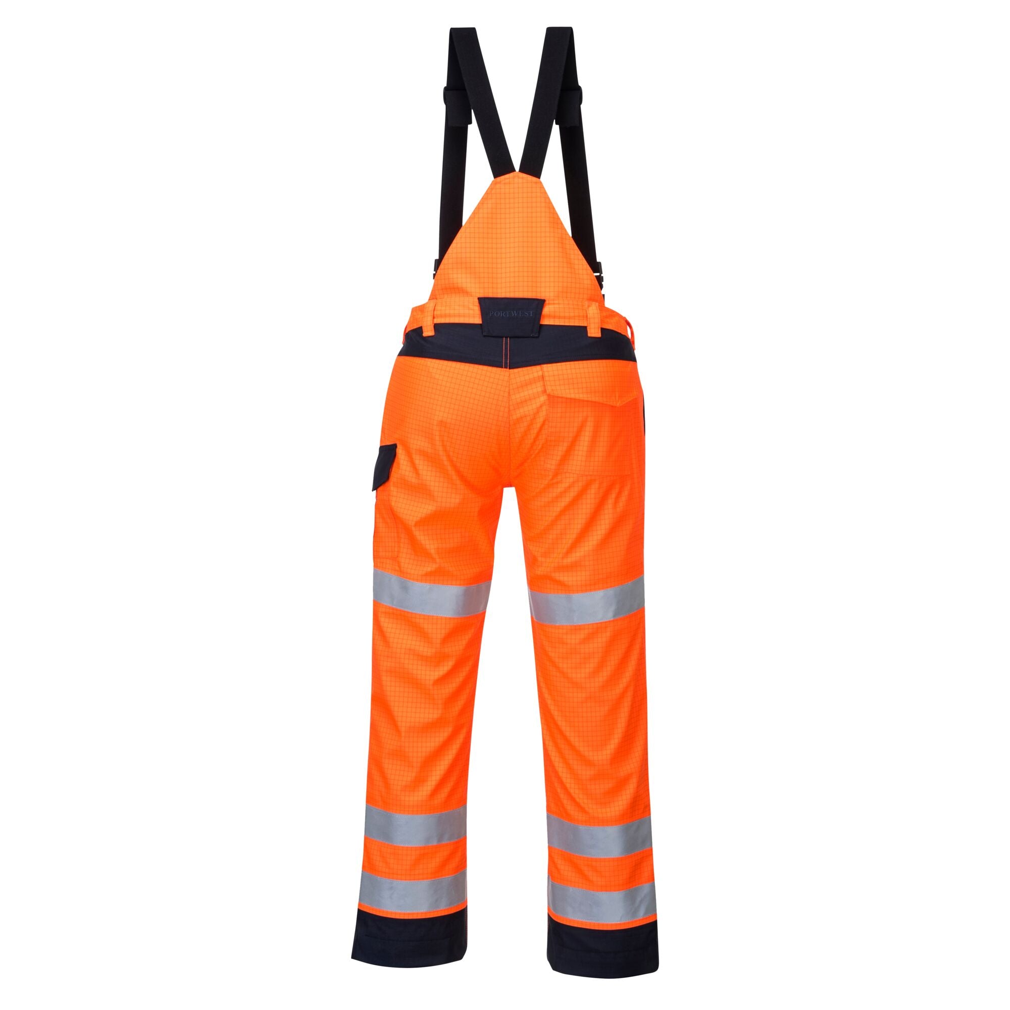 Modaflame Rain multinormen Arc - Oranje/Marine - achterkant