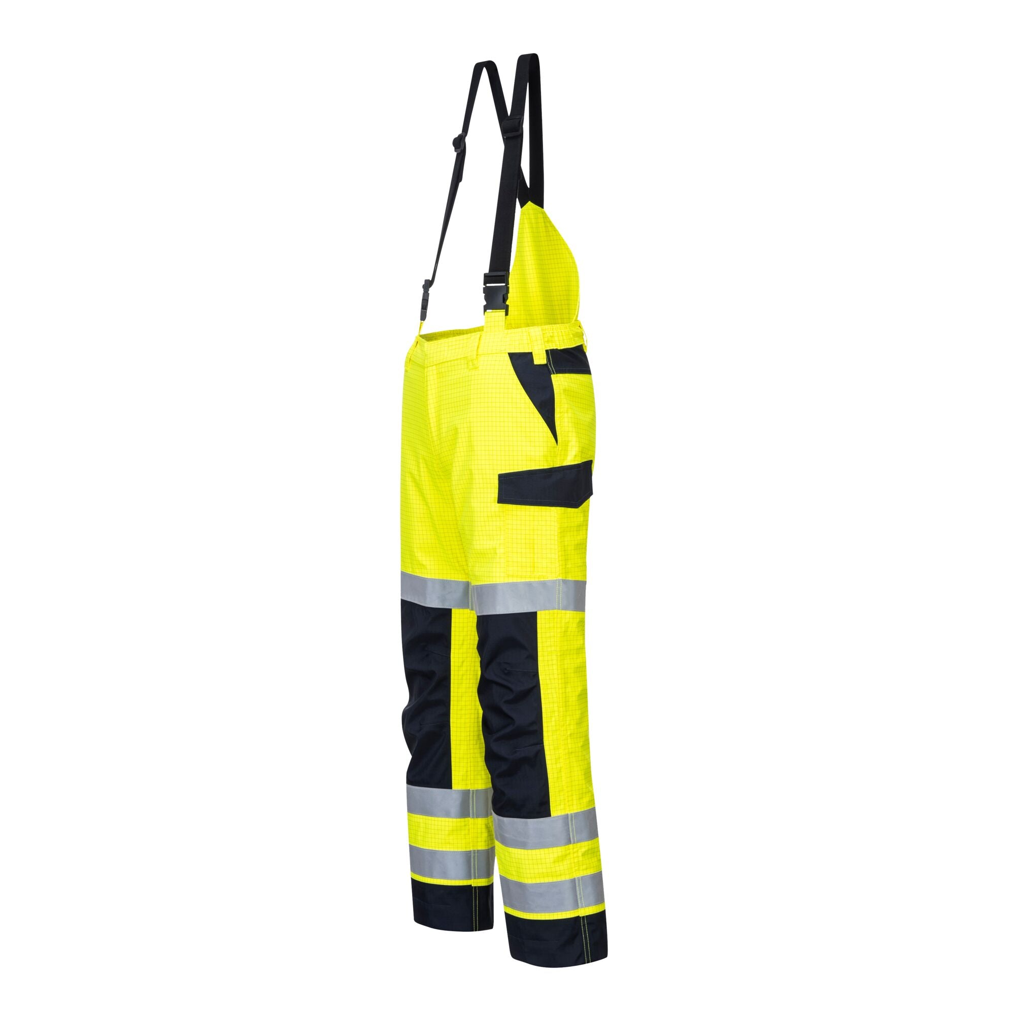 Modaflame Rain multinormen Arc - Geel/Marine - opname 2