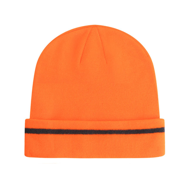 Hoge zichtbaarheid muts oranje - oranje