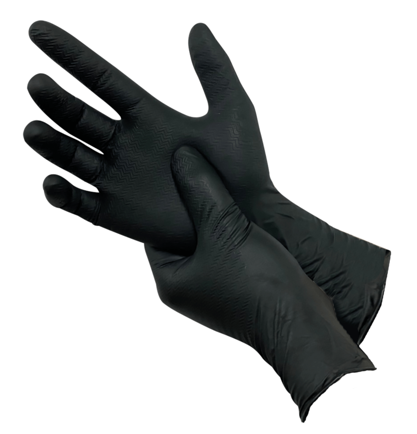 PSP 55-246 Greifhandschuh Nitril Puderfrei Schwarz