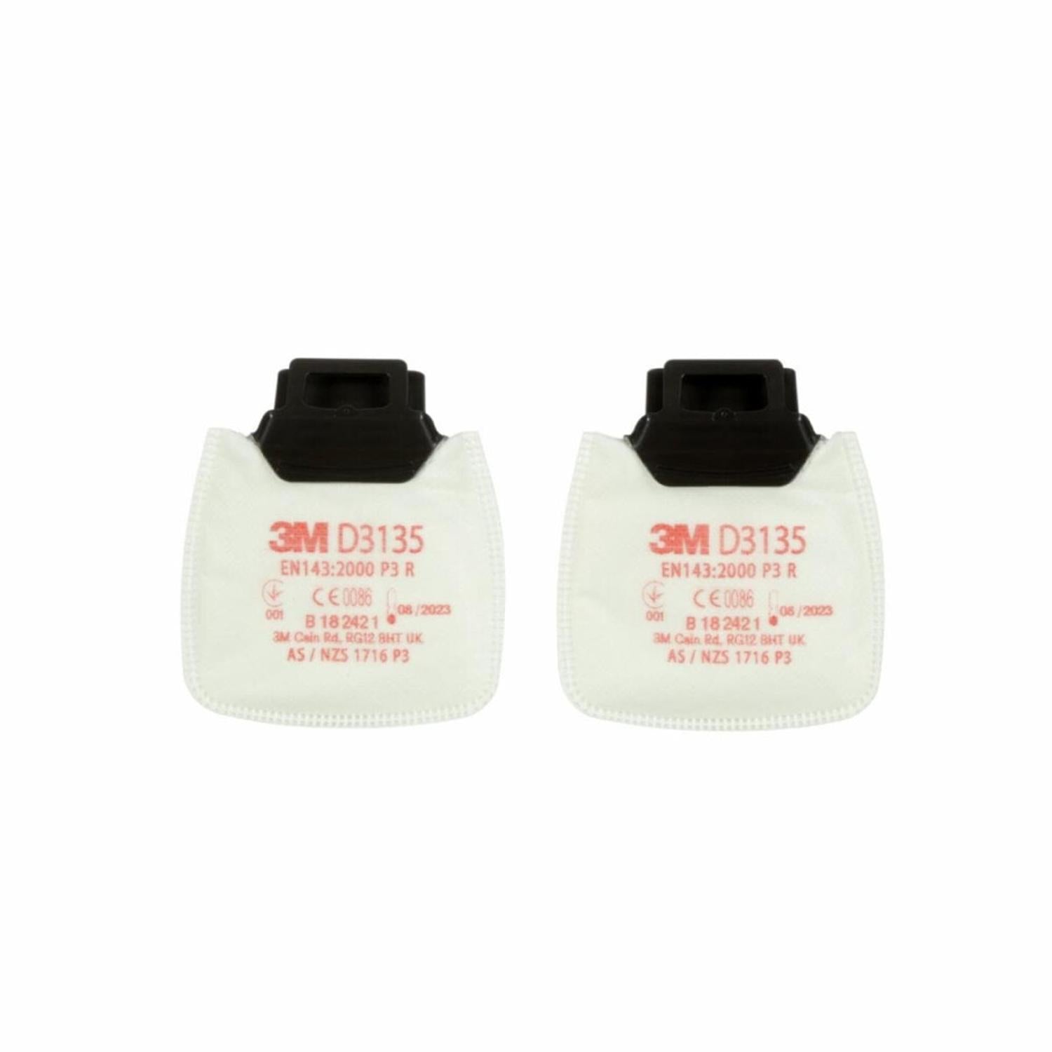 3M Secure Click Particulate Filter D3135, P3 R