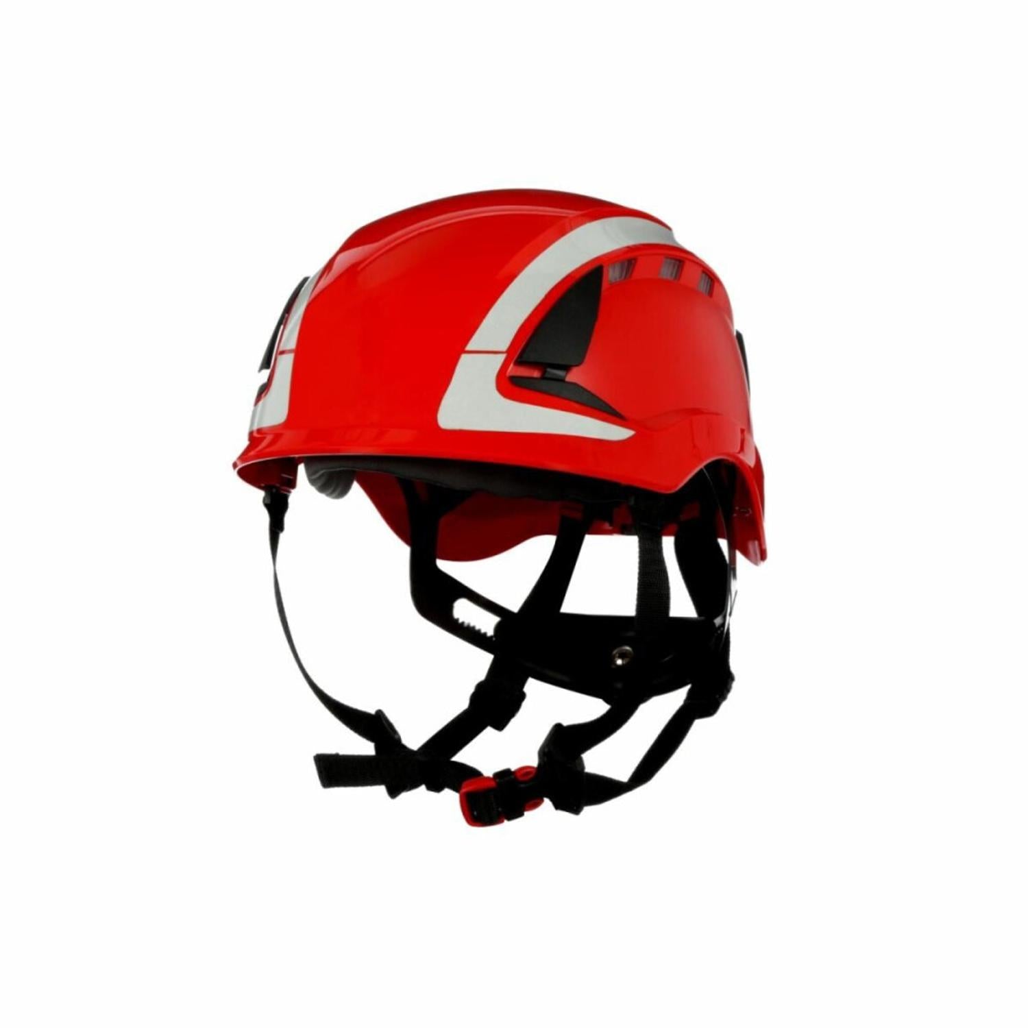 3M X5005V-CE SecureFit Helm belüftet rot