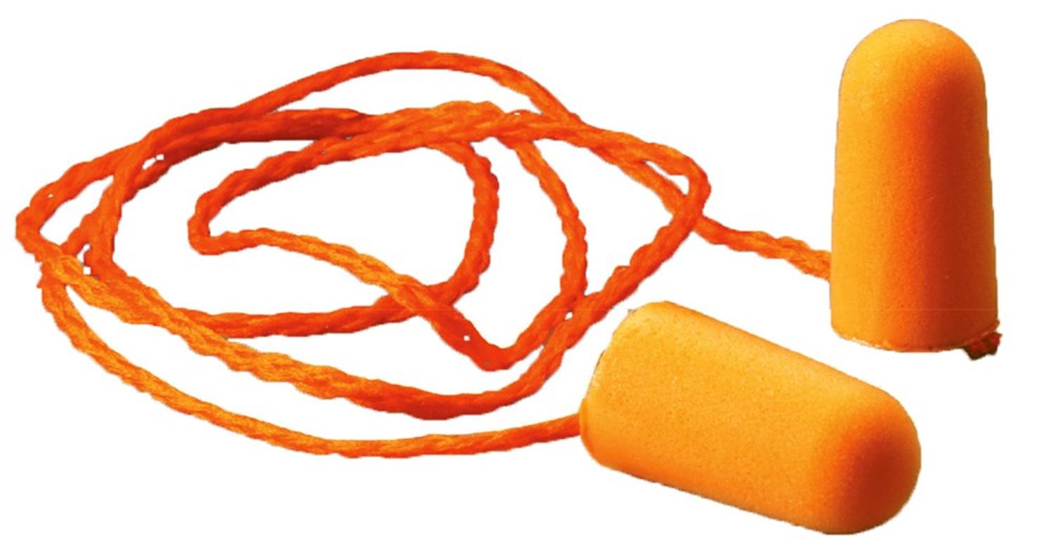 3M 1110 oordoppen oranje + koord à 100 paar