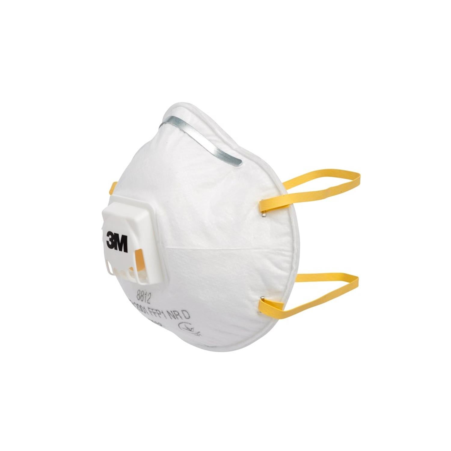 3M 8812 FFP1 dust mask with valve
