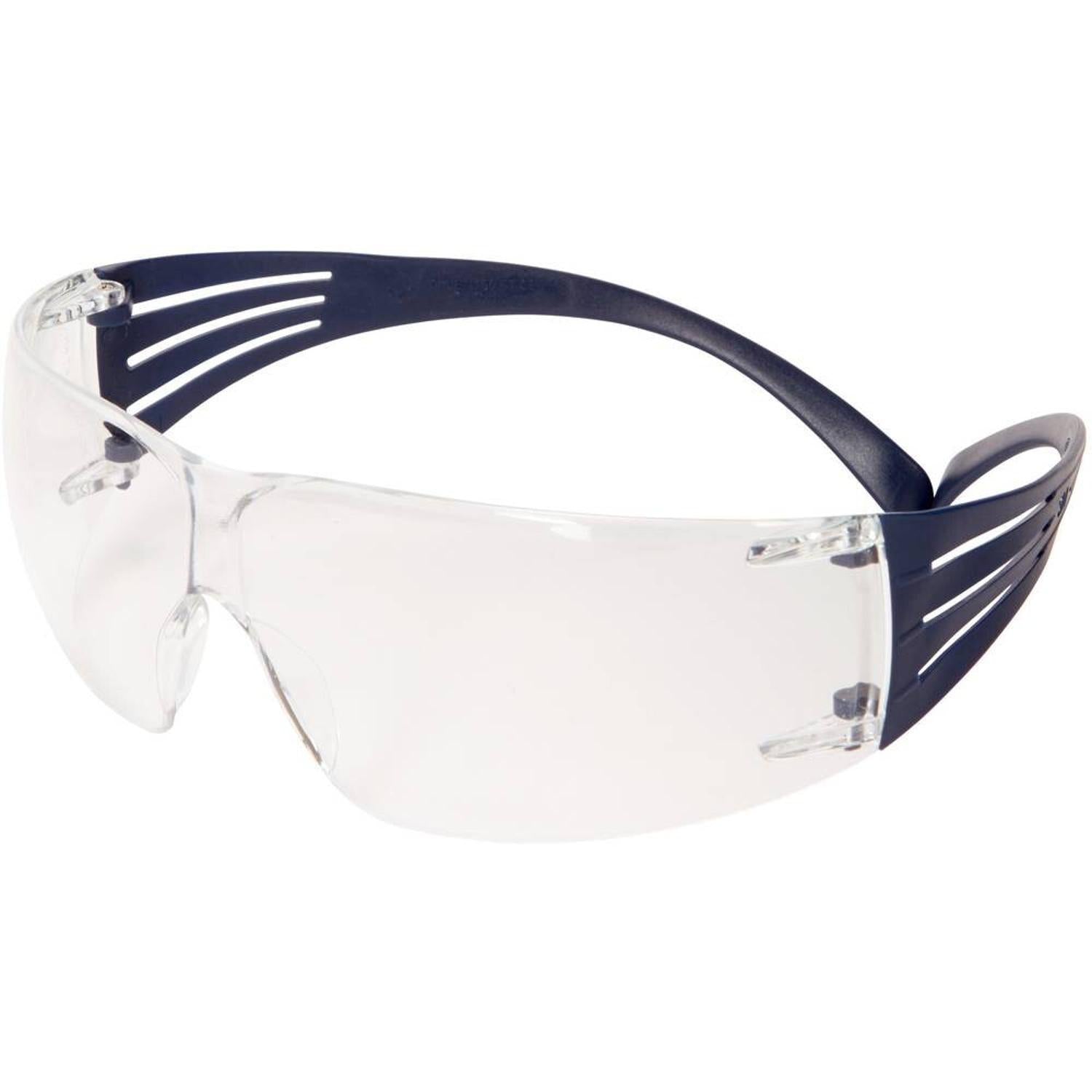 3M SecureFit SF201SGAF-BLU bril PC helder