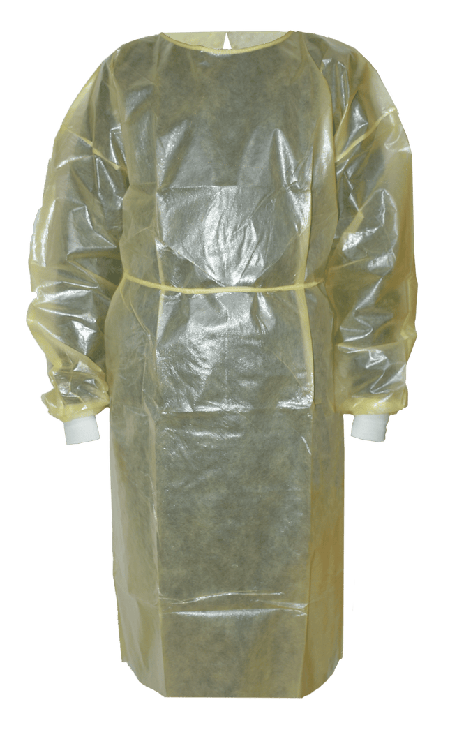 PSP 70-761 Isolation gown yellow