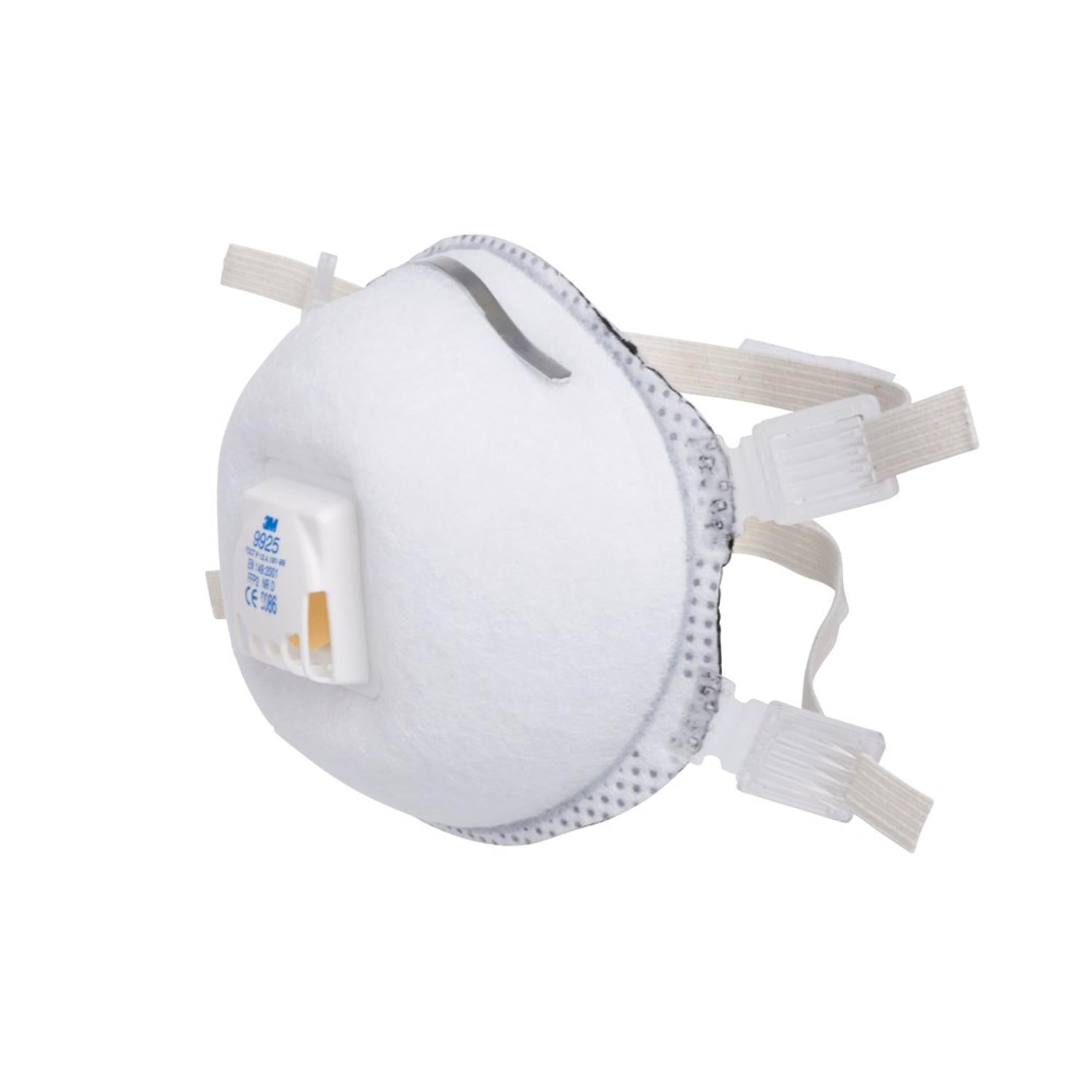 3M 9925 lasrookmasker FFP2 met ventiel