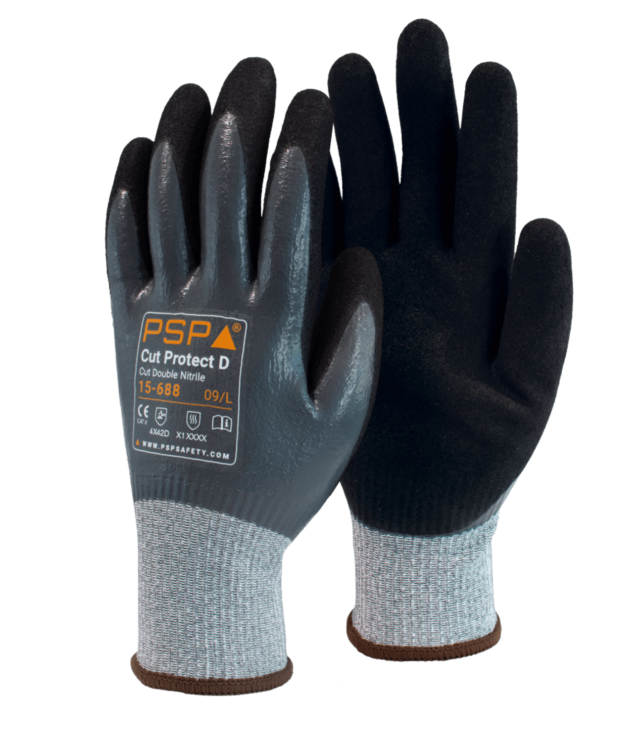 PSP 15-688 Cut D Double Nitrile