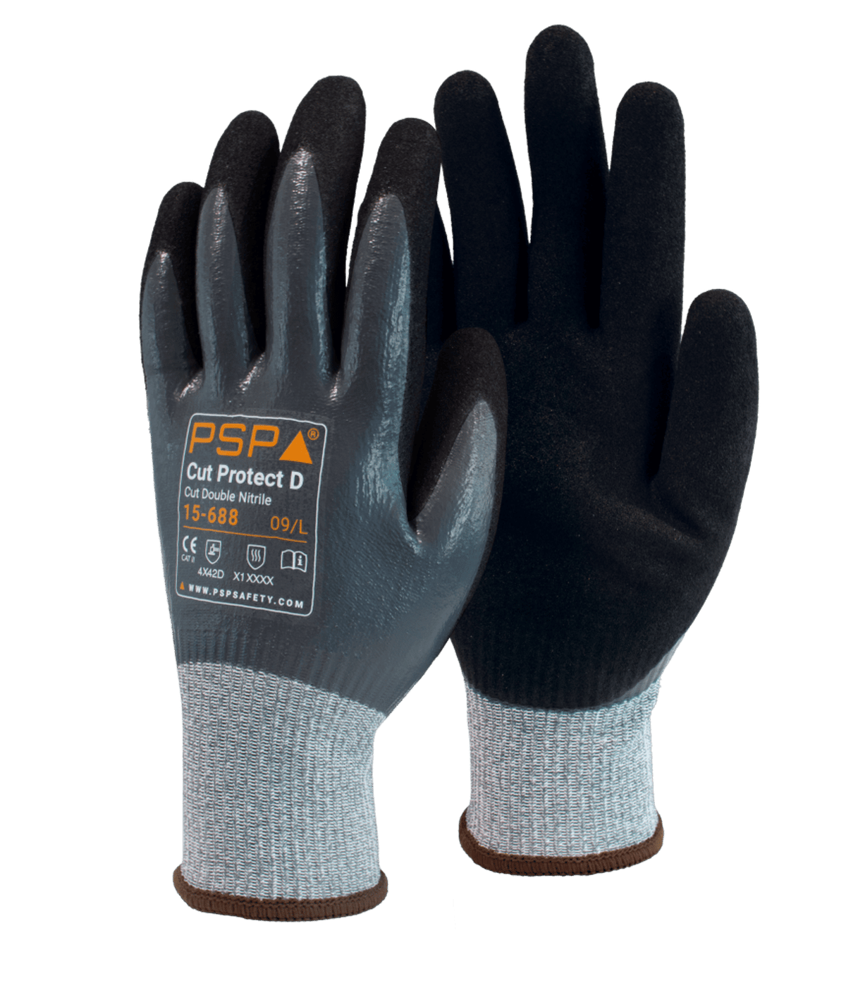 PSP 15-688 Cut D Double Nitrile