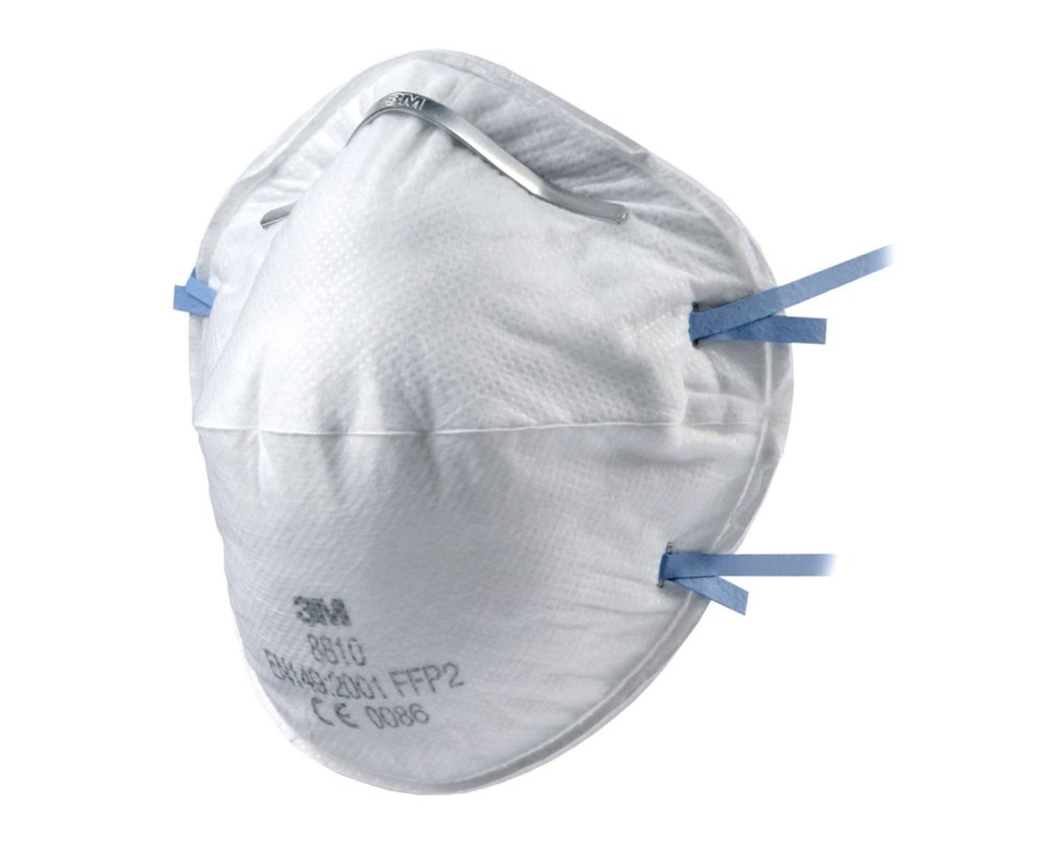 3M 8810 stofmasker FFP2 zonder ventiel